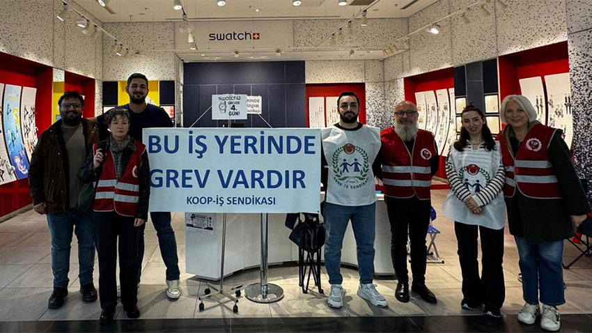 Swatch Türkiye mağazalarında grev var!