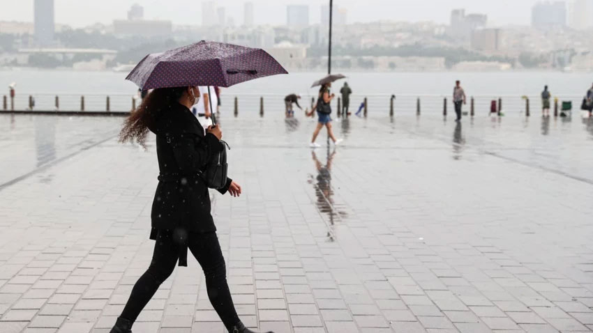 14 il için kuvvetli sağanak yağış uyarısı