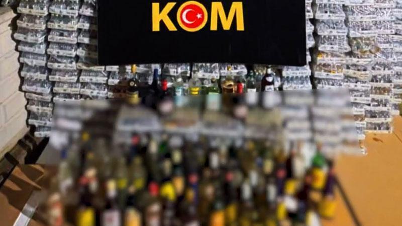 81 ilde kaçak içki operasyonu