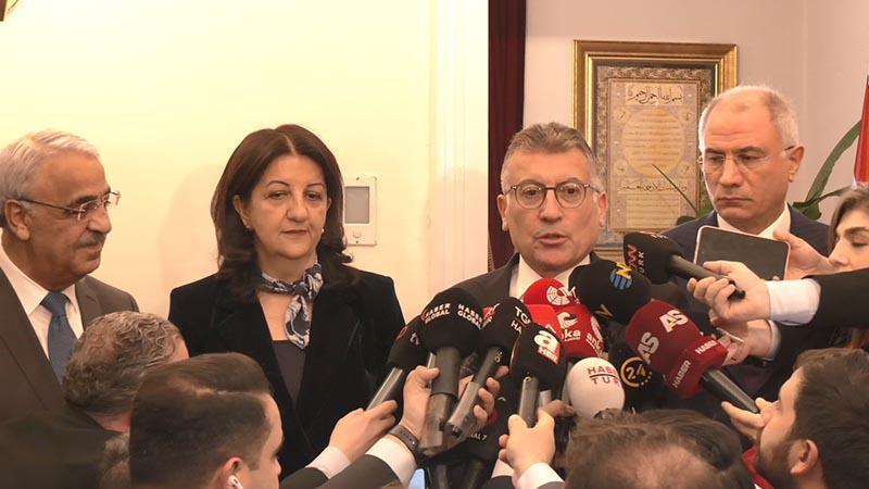 DEM Parti heyetinden AK Parti’ye ziyaret