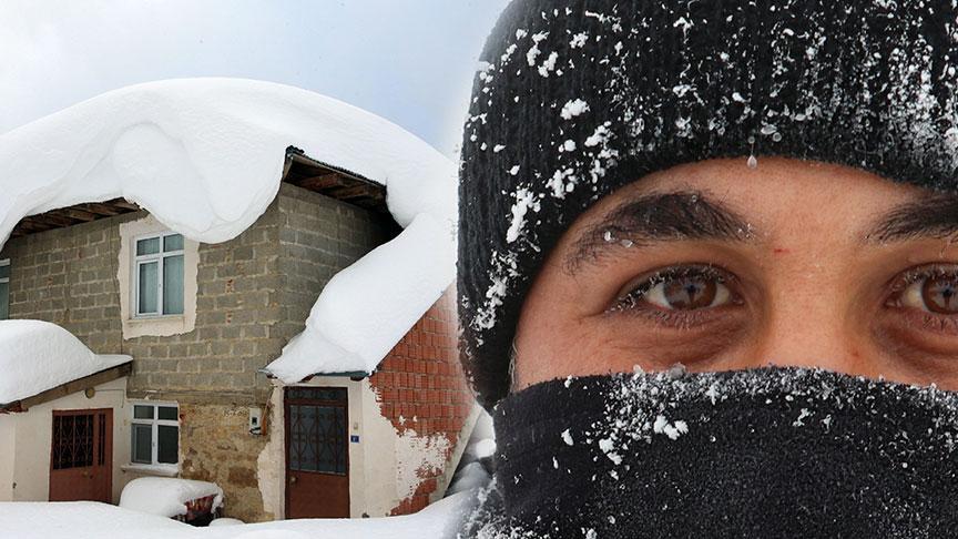 Sıcaklık sıfırın altında 30 derece!