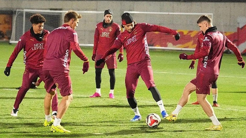 Galatasaray Süper Kupa mesaisine başladı