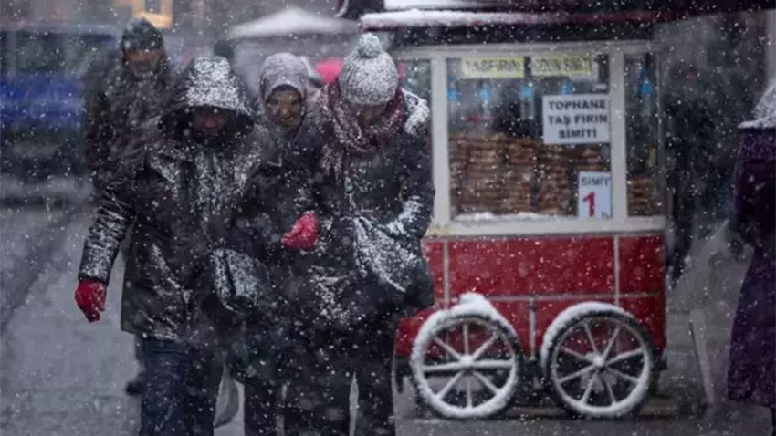 AKOM’dan İstanbul’a kar ve soğuk uyarısı