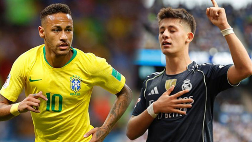 Neymar, Arda Güler’i yere göğe sığdıramadı!