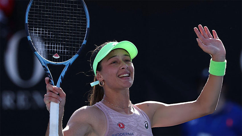 Avustralya Açık’ta Zeynep Sönmez’den tarihi başarı!