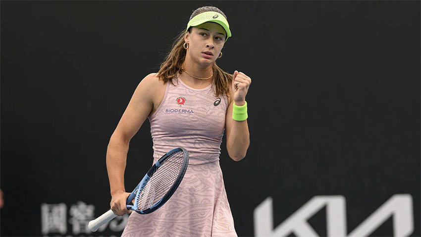 Zeynep Sönmez Avustralya Açık’ta tarih yazıyor