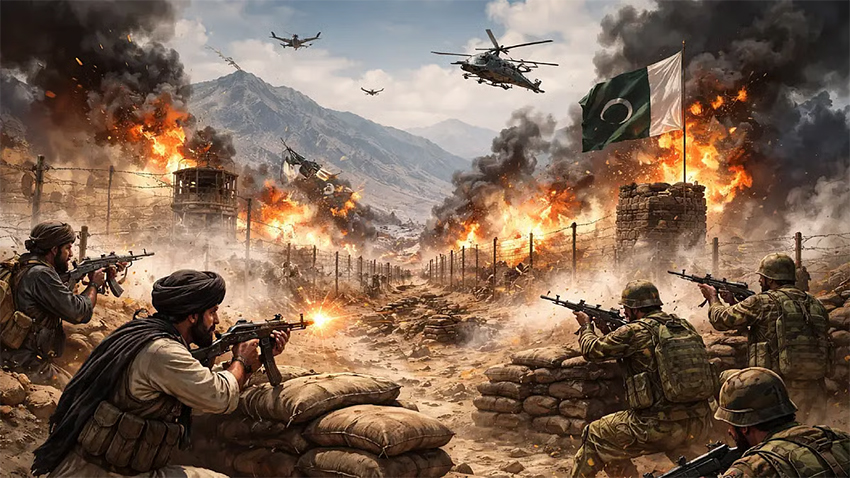 Pakistan ile Afganistan arasında savaş çıktı