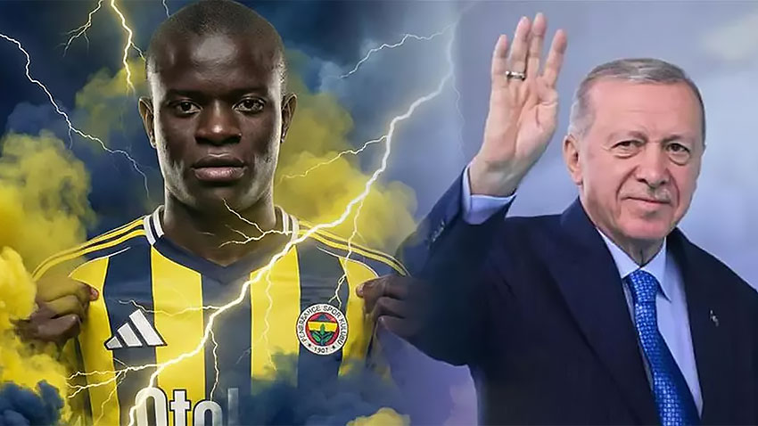 Fenerbahçe’den Erdoğan’a N’Golo Kante teşekkürü
