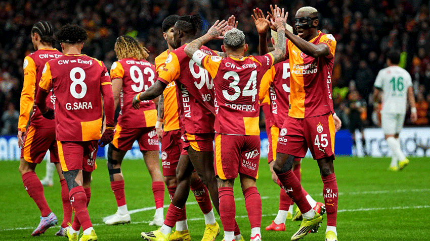 Galatasaray Alanyaspor’u 3 golle geçti