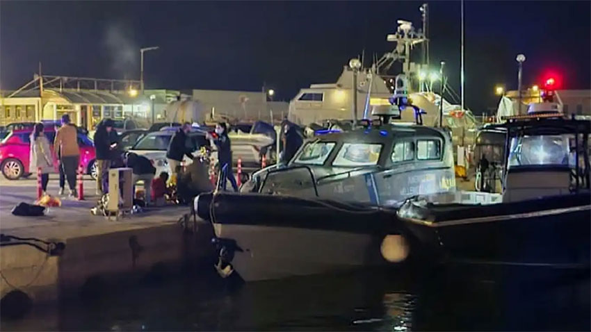 Sakız Adası’nda göçmen faciası