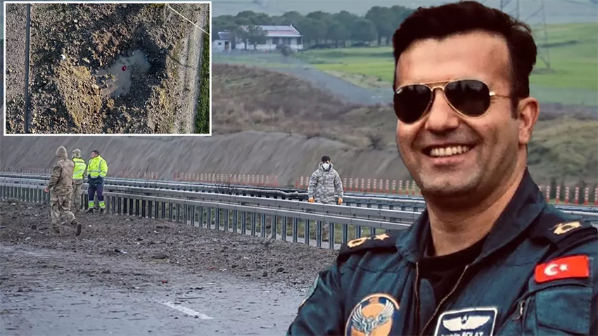 Şehit pilot büyük bir faciayı önlemiş!