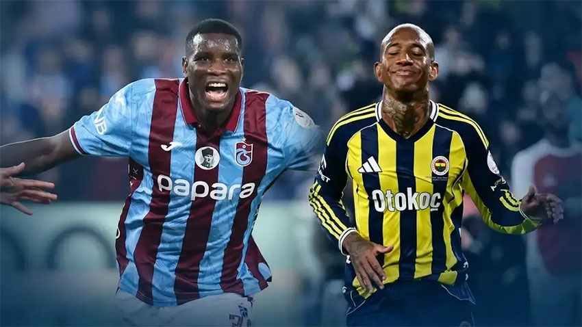 Gözler Trabzonspor-Fenerbahçe maçında
