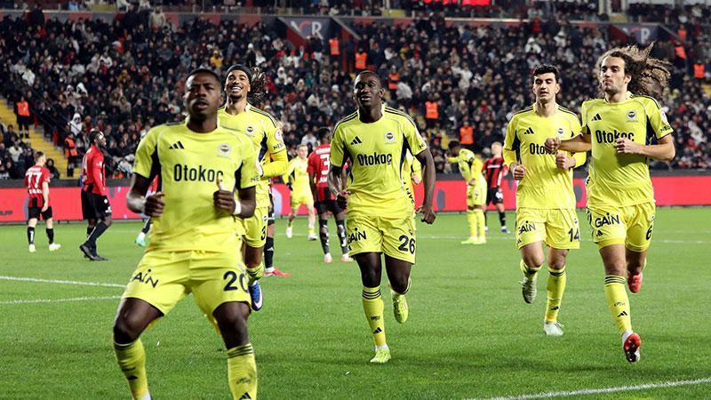 Fenerbahçe Gaziantep FK’yı gole boğdu