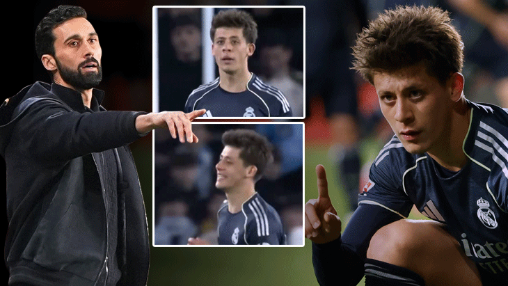 Real Madrid’de Arda Güler’den olay tepki!