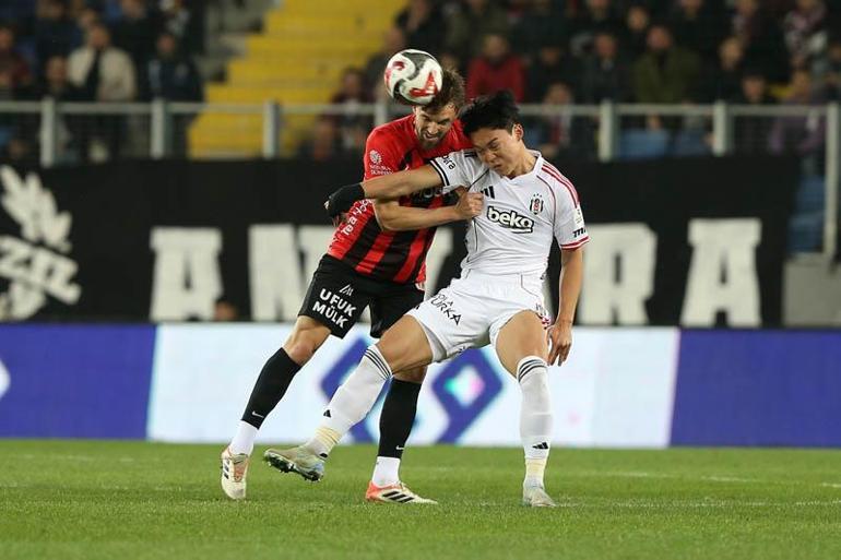 Beşiktaş deplasmanda 3 puanı kaptı