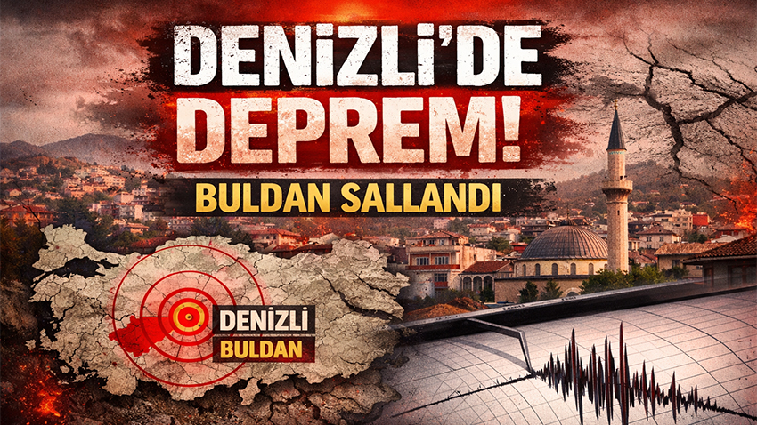 Denizli Buldan’da deprem üstüne deprem
