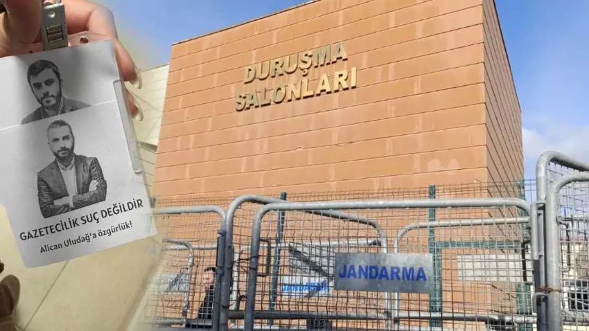 İBB davasında gazetecilerden protesto!