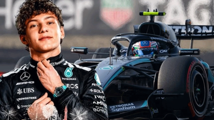 Formula 1’de Kimi Antonelli’den tarihi zafer