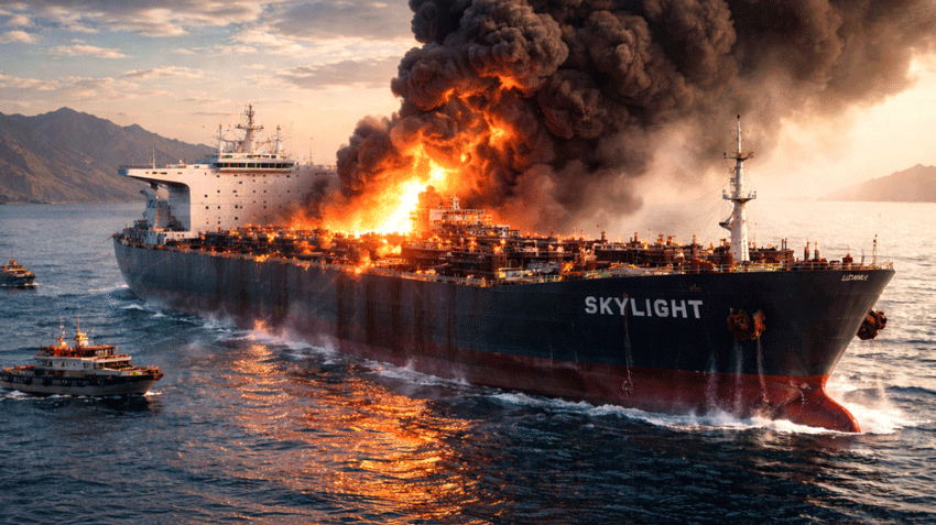 İran Hürmüz’de petrol tankerini vurdu