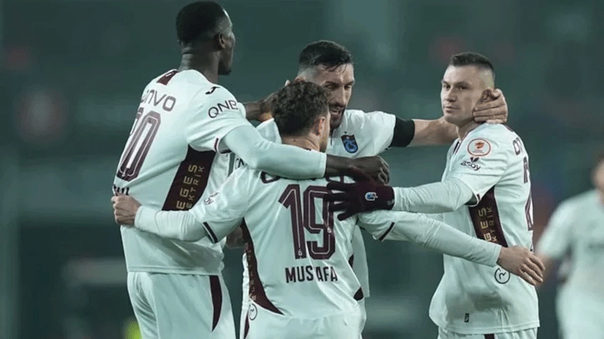 Trabzonspor kupada çeyrek finalde!