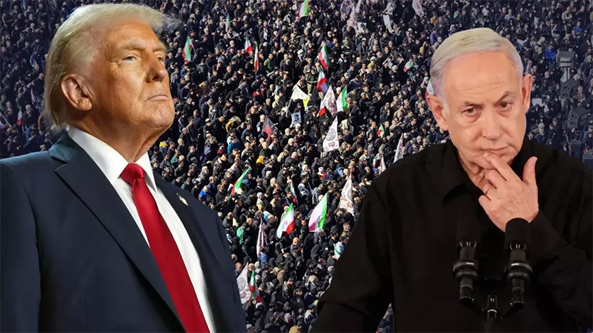 Netanyahu ve Donald Trump şokta