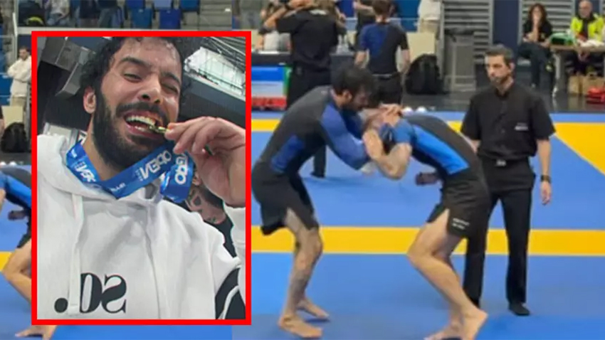 Barış Arduç Jiu-Jitsu’da altın madalya kazandı