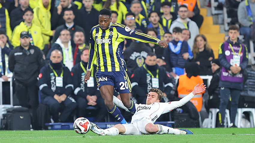 Fenerbahçe Beşiktaş’ı son dakikada devirdi