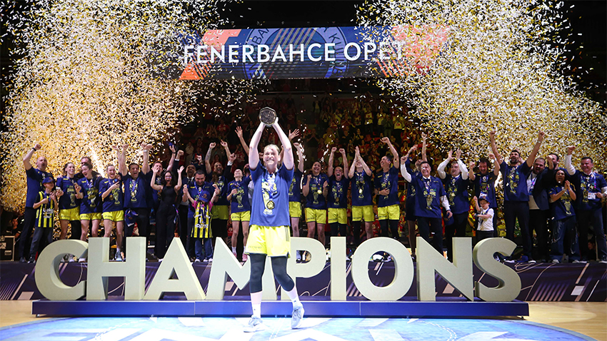 Fenerbahçe Opet EuroLeague şampiyonu