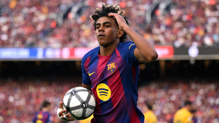 Lamine Yamal La Liga tarihine geçti!