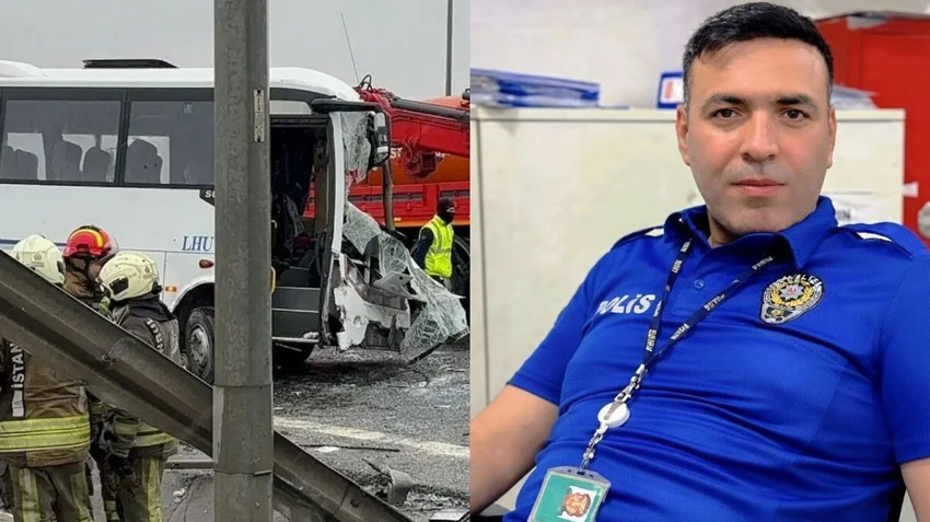 İstanbul’daki kazada bir polis daha şehit oldu