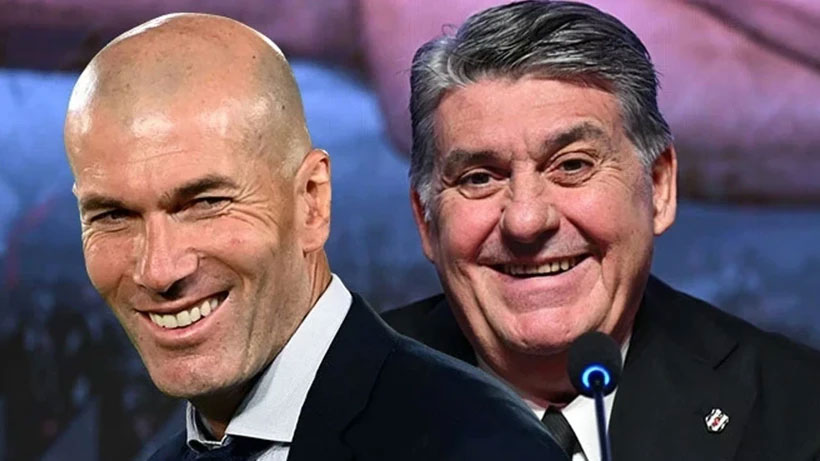 Beşiktaş’ta Zinedine Zidane hayal kırıklığı