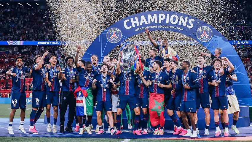 PSG üst üste ikinci kez Şampiyonlar Ligi şampiyonu