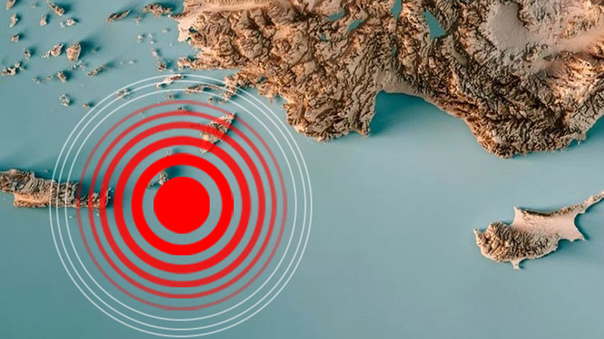 Datça açıklarında 4,9 büyüklüğünde deprem!