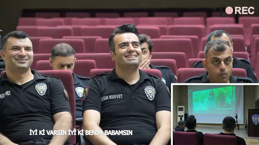 EGM’den personele ‘Babalar Günü’ sürprizi