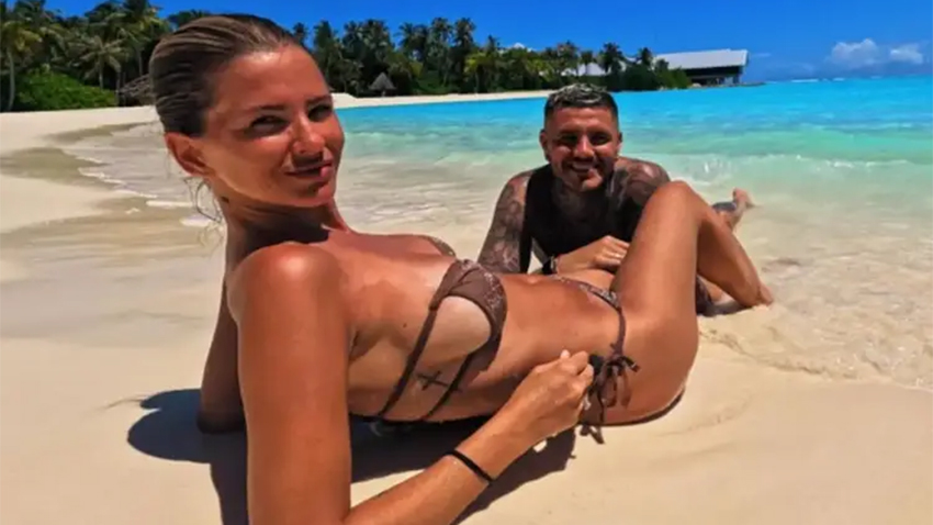 Icardi China Suarez’in çıplak fotoğrafını paylaştı
