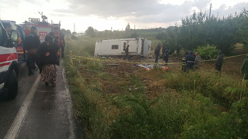 Isparta’da korkunç kaza: 4 ölü