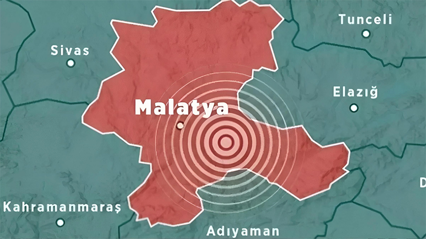Malatya’da 4 büyüklüğünde deprem