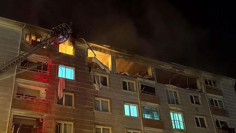 Çorlu’da apartman dairesinde patlama: 2 ölü