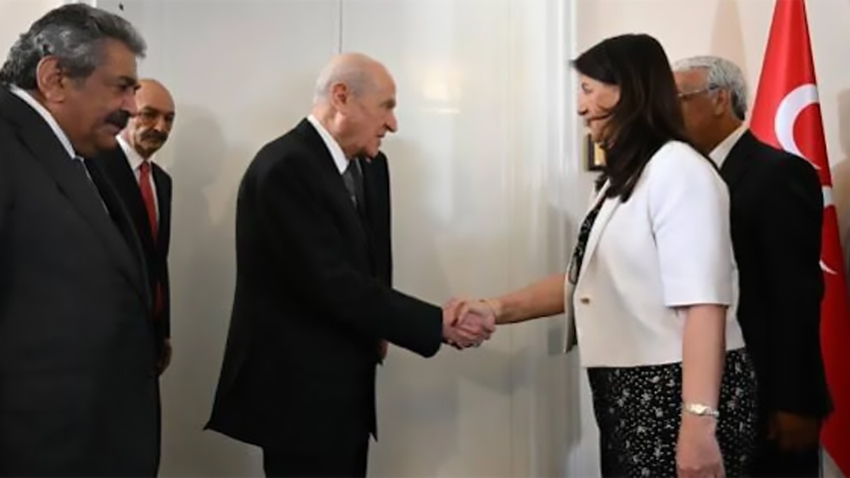 DEM Parti’den Bahçeli’ye kritik ziyaret!