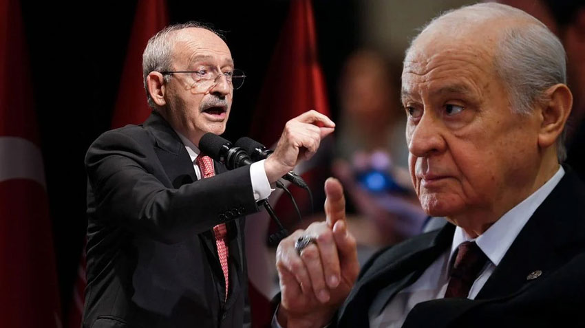 Bahçeli ve CHP yönetimi fena kapıştı