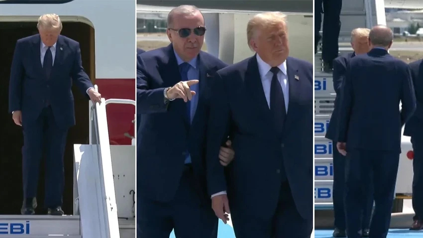 ABD Başkanı Donald Trump Ankara’da!