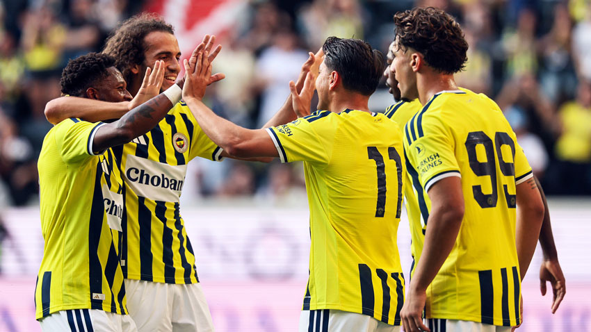 Fenerbahçe, Admira Wacker’i gole boğdu