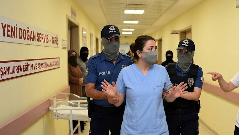 Sahte hemşireden bebek kaçırma girişimi