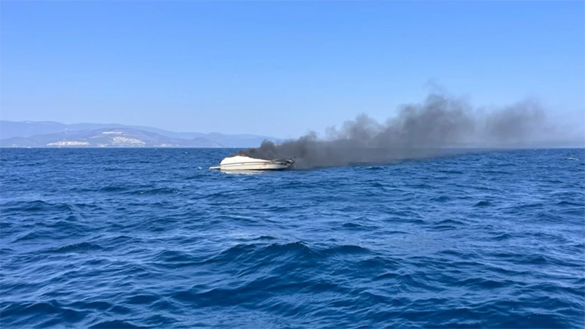 Didim’de teknede can pazarı