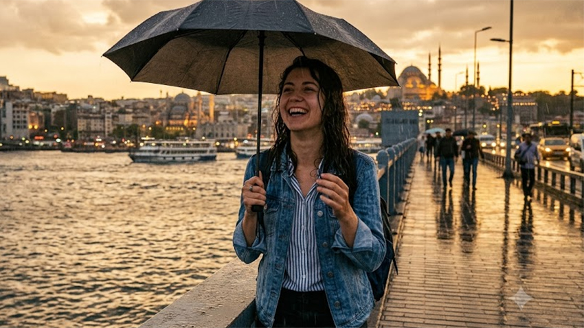 İstanbul’a sağanak yağış geliyor!