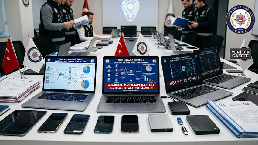 Yasa dışı bahis ağına dev darbe