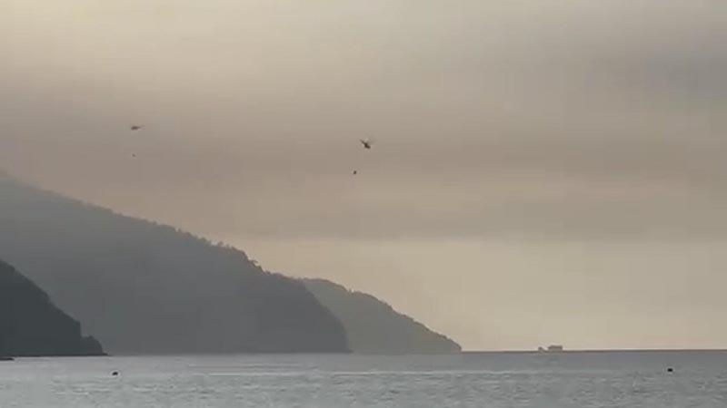 Marmaris’te orman yangını ikinci gününde