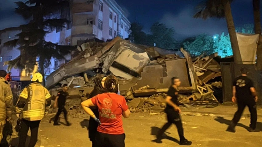 İstanbul’un göbeğinde facia ucuz atlatıldı