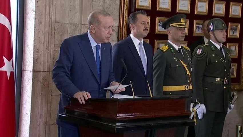 Erdoğan’dan Anıtkabir’de Netanyahu mesajı