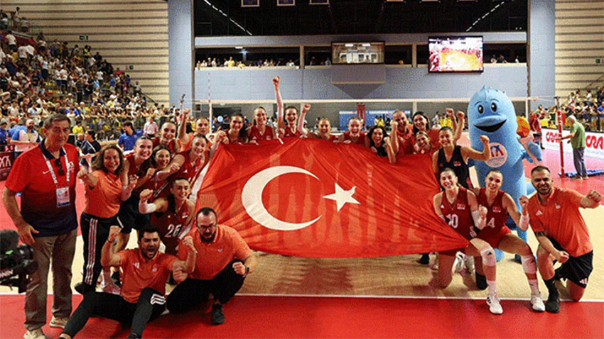 Filenin Sultanları Akdeniz Oyunları şampiyonu